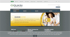 Desktop Screenshot of dukin.eu