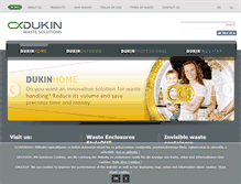 Tablet Screenshot of dukin.eu